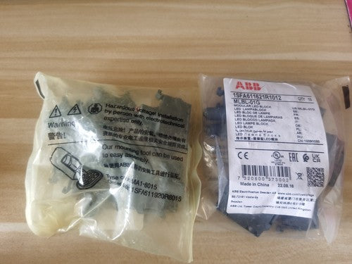 10PCS  ABB MLBL-01R/G/Y/L/W LED LAMPABLOCK ,24VAC/DC