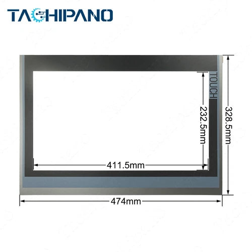 for 6AV2 124-0UC02-0AX0 TP1900 +Front Overlay 6AV2124-0UC02-0AX0 Touch Screen