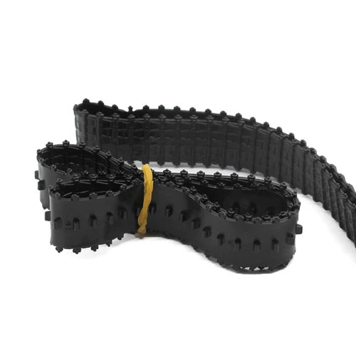 Rubber Track DIY RC Model Tank Robot Tire Track Closed Circular Black 38.5x2cm