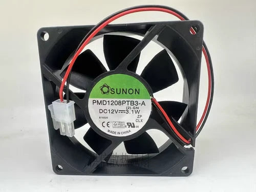 1 pcs  Fan 2 wire cooling fan  PMD1208PTB3-A DC 12V 3.1W 8025 80*25MM