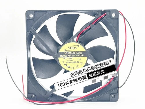1 pcs Cabinet Silent Inverter Cooling Fan 12CM AD1224LB-A71GL 24V 0.14A
