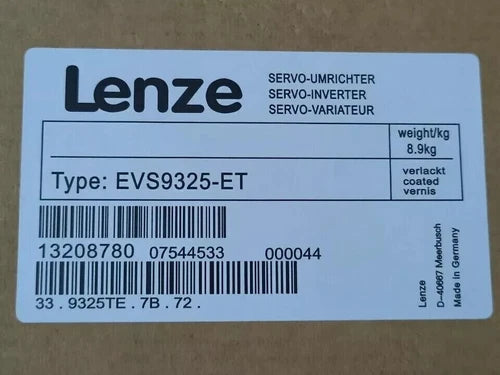 EVS9325-ET IPCS  Sealed  Lenze EVS9325-ET Servo Inverter