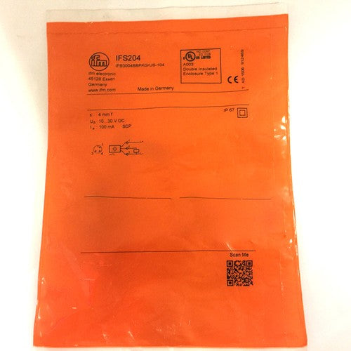 IFM IFS204 Inductive Sensor Threaded Type 10...30 DC PNP