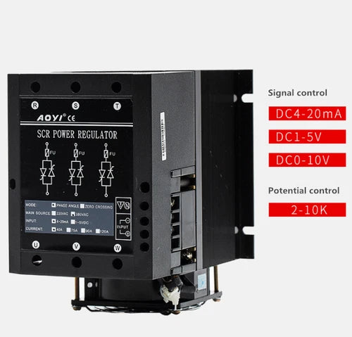 1PC FOR 120A three-phase thyristor SCR phase shift power regulator PRSCR-120LA