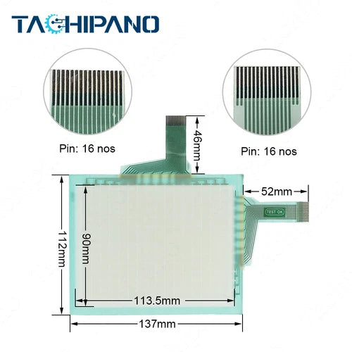 1PC  for GP2300-TC41-24V with Protective Film GP2300-SC41-24V Touch Screen Panel