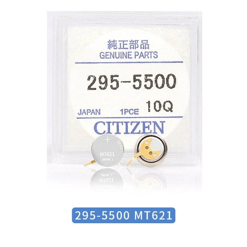 1pcs Eco-Drive 295-5500 MT621 Rechargeable Battery Capacitor Sealed