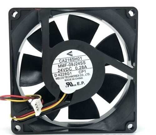 1 PCS MELCO Fan MMF-09J24SS CA2165H01 DC24V 9CM 3 pin cooling fan