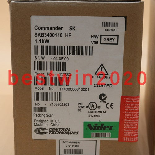 1PC  Emerson Nidec Inverter SKB3400110 SKB3400110 FAST SHIP