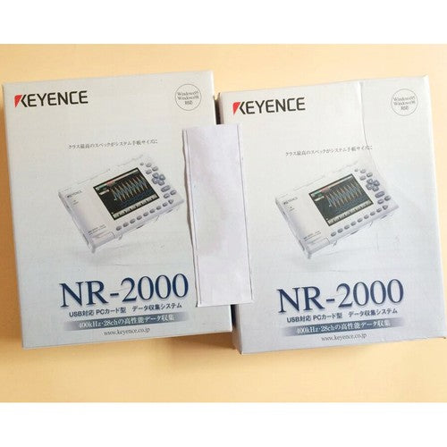 keyence Temperature record NR-2000 ONE Year Warranty