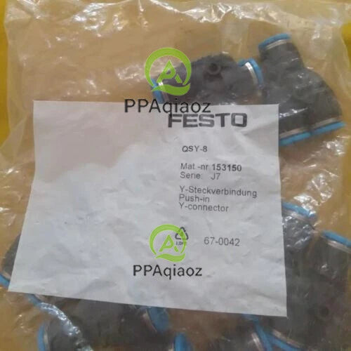 10PC  FESTO QSY-8 153150 Fittings Free Shipping