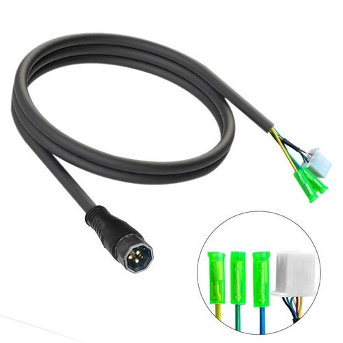 Electric Bicycle Motor Extension Cable with 9 Pin Male Connector 60CM Length