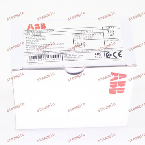 one  ABB MS132-6.3 motor protective circuit-breakers Fast Shipping