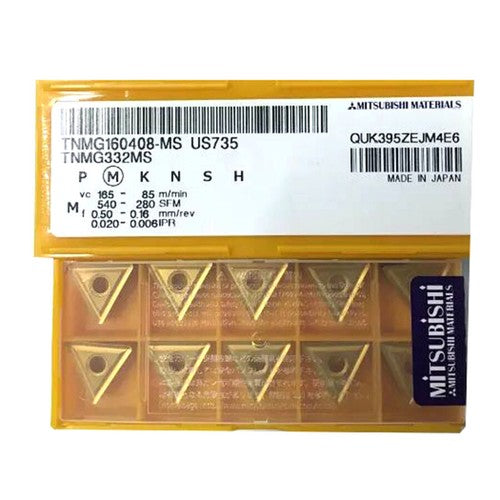 MITSUBISHI TNMG160408MS US735 Carbide Inserts CNC