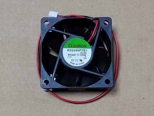 1PC  double ball inverter server fan  KD2406PTB1 24V 0.11A 2.6W 5200RPM 6025 6cm