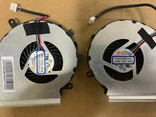 1PAIR for PAAD06015SL N402 N404 GE72VR GP72VR Cpu + Gpu Cooling Fan (2 Fans)