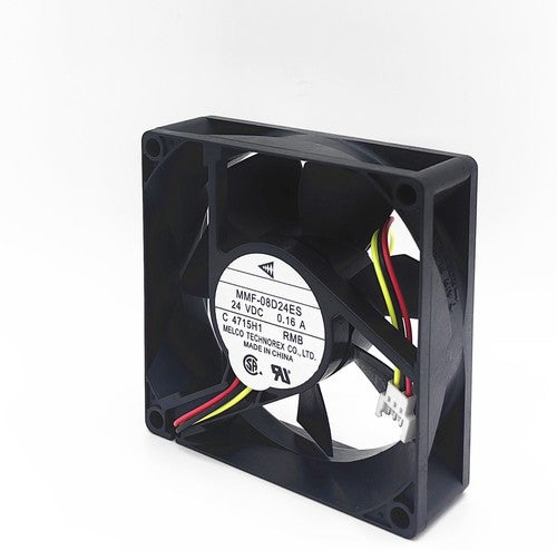 Fuji inverter Mitsubishi cooling fan MMF-08D24ES-RMB 8CM 8025 24V 0.16A 3pin