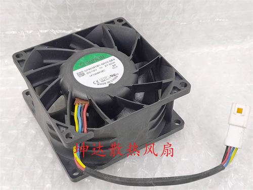 1 PCS SUNON Fan GF80381B1-Q010-QE9 DC12V 27.60W 8038 8cm 4 wire Waterproof fan