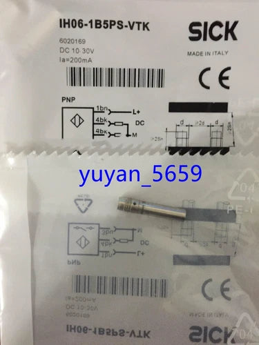 1 PC IH06-1B5PS-VTK  Proximity Switch