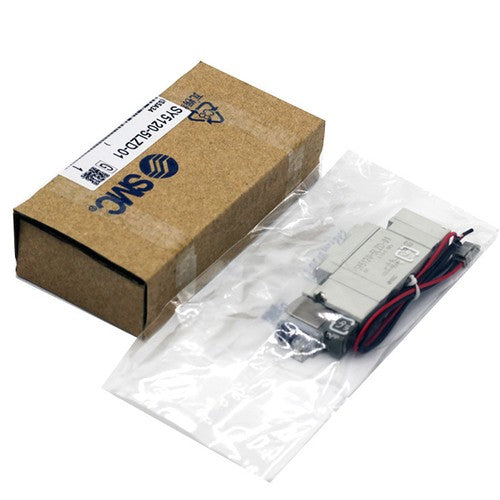 SMC SY5120-4LZD-01 5 Port Rubber Seal Solenoid Valve 220VAC