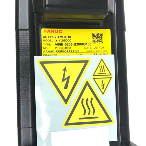For FANUC A06B-0205-B200#0100  servo motor Free Shipping