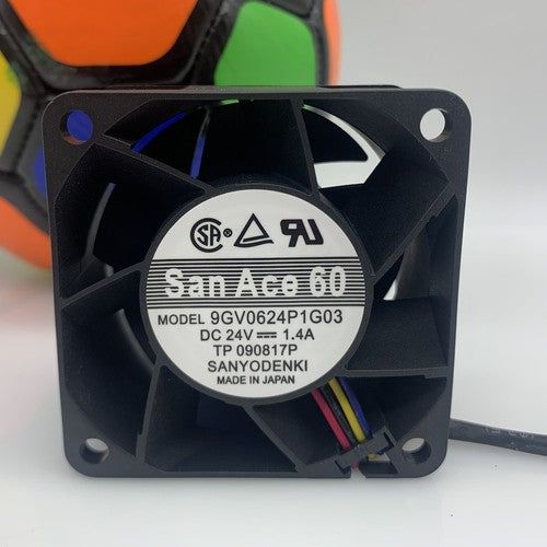 One For SANYO  9GV0624P1G03 DC24V 1.4A 4-wire cooling fan Free Shipping