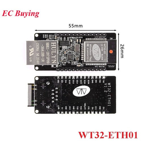 WT32-ETH01 Embedded Serial Port Network Ethernet BLE WIFI Wireless Module Board