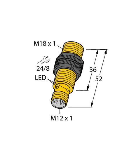 TURCK BI5U-S18-AP6X-H1141 1635600 Inductive sensor #P