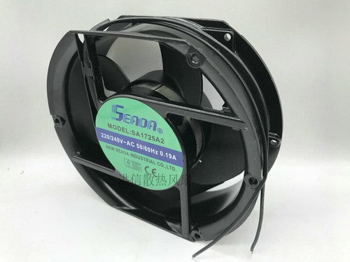 1 PCS SEADA Fan MODEL SA1725A2 AC 220/240V 17250 17CM 2 Wire Aluminum frame