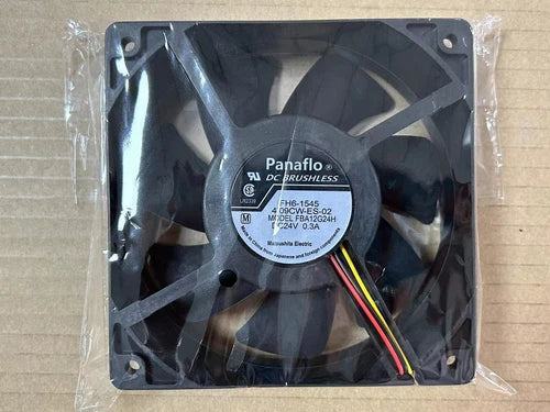 1PCS    cooling fan 3pin FBA12G24H 12CM 12038 24V 0.3A