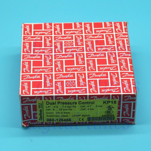 One For Danfoss  KP15 060-126466 060126466 Dual Pressure Control Manual