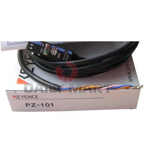 KEYENCE PZ-101 PZ101 BUILT-IN AMPLIFIER PHOTOELECTRIC SENSORS SWITCH PLC