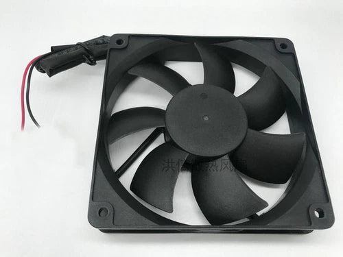 1X    12025 D12A04LWSZC0 12V 0.24A 12CM Cooling Fan Sleeve Bearing