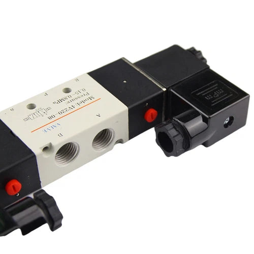 1PC    Pneumatic Solenoid Air Valve 5 Port 2 Position 4V220-08 24VDC