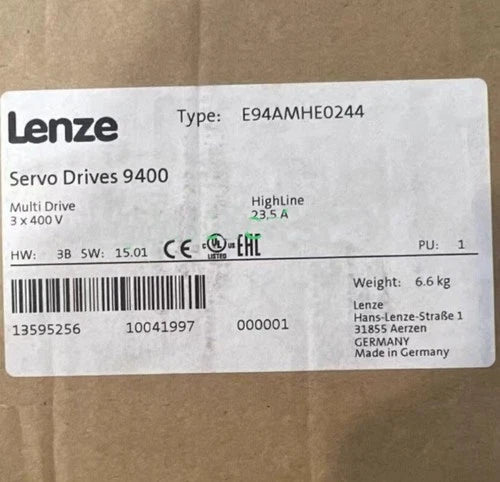 1 PC E94AMHE0244  LENZE E94AMHEO244 Servo Drive