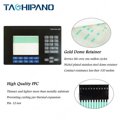 1PC for 2711-K6C2 PanelView Standard 600 Color Keypad Keyboard Membrane Switch