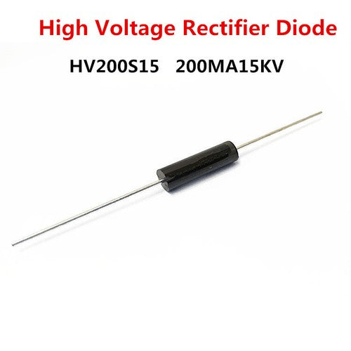 5pcs High Voltage Rectifier Diode HV200S15 Microwave Circuit 200mA 15kV