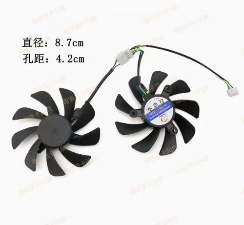 1PC    all-in-one graphics card cooling fan mute  RTX 2060 2060s 2070