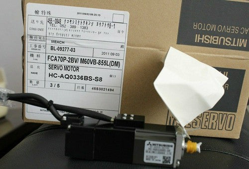 ONE  Mitsubishi IN BOX SERVO MOTOR HC-AQ0336BS-S8 1 year warranty