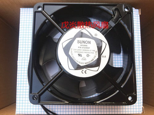 1 PCS SUNON Fan DP200A P/N 2123XST AC 220～240V 120*120*38MM 2 WIRE