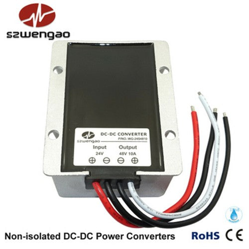 24V to 48V 10A 480W regulator DC converter high power car boost module