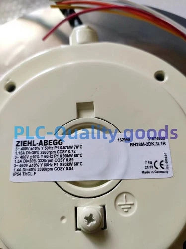1PCS  ZIEHL-ABEGG RH28M-2DK.3I.1R 400V Equipment Cooling fan Fast Shipping