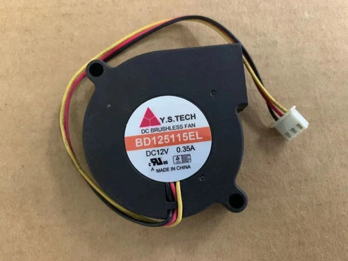 1PC 3-wire large air volume blower cooling fan  5015 BD125115EL 12V 0.35A