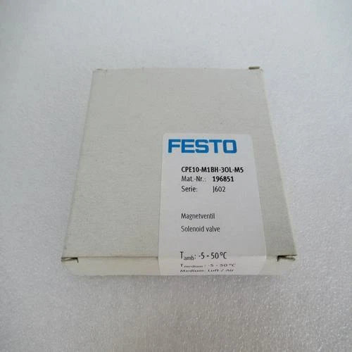1PC Festo CPE10-M1BH-3OL-M5 196851 Solenoid Valve Free Shipping