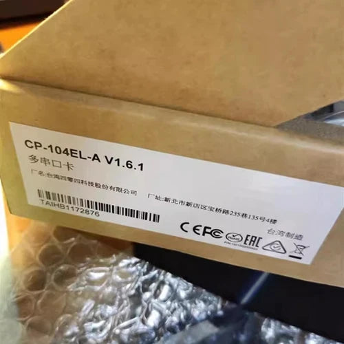 1PC  MOXA CP-104EL-A CP104ELA PCI-E Multi-port Card ping #P