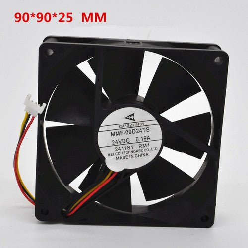 Mitsubishi A740 F740 inverter fan CA1640H01 MMF-09D24TS-RP1 24V 0.19A
