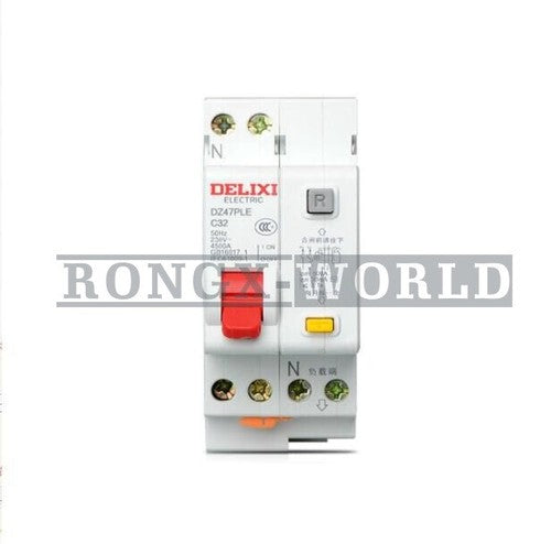 ONE Delixi DZ47PLE Air-Switch Circuit Breaker 1P+N 6-40A