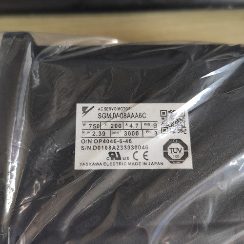Yaskawa SGMJV-08AAA6C servo Motor SGMJV-08AAA6C Fast Delivery