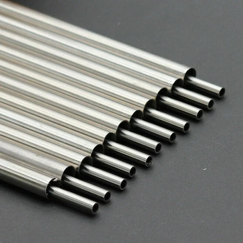 60pc OD 4/6/8mm Length 250mm ID 2/5/6mm 304 Stainless Steel Capillary Tube Pipe