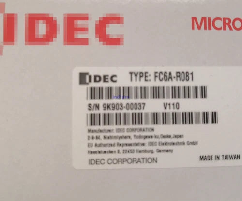1pc PLC controller FC6AR081 FC6A-R081