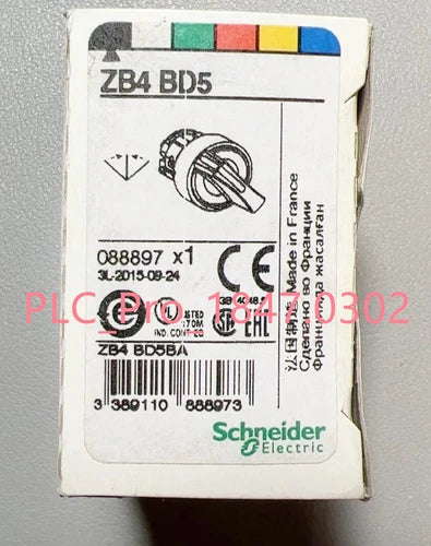 ZB4BD5 1PCS  Schneider Telemecanique ZB4 BD5 Selector Switch Head Fast ship